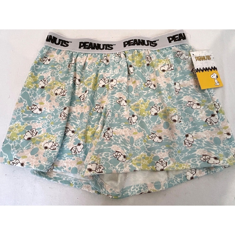 PEANUTS SNOOPY WOMEN'S BOY SHORTS UNDERWEAR Size Small NWT
